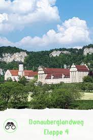 etappe 4 auf dem donauberglandweg von fridingen nach beuron ruinen kloster berg