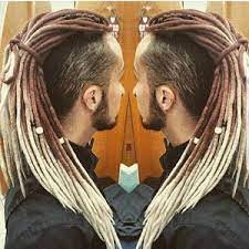 Wool Ombre Double Ended Dreadlocks De Dreads Etsy Long Hair Styles Men Dreadlocks Men Haircut Undercut