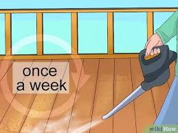 Cleaning composite decks correctly necessitate the use of a composite wood cleaner engineered especially for these special products. 3 Ways To Clean A Composite Deck Wikihow