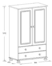 Great british quality, massive capacity, and stunning looks, what else would you want? Richmond Cream Low Combination Robe Richmond Cream Bedroom Furniture