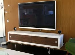 Ikea Media Hack Hairpin Legs Make All The Diff Home Entertainment Centers Ikea Tv Stand Entertainment Center