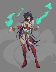 Ahri Concept Art for Ruined King : r/AhriMains