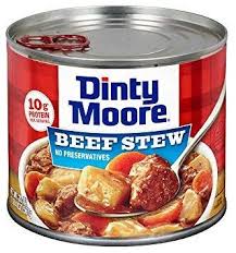 With fresh cut potatoes and carrots in a rich gravy with large chunks of real beef, dinty moore® beef stew is the hard working and hearty canned food that tastes great over biscuits, noodles and pot pie. Dinty Moore Beef Stew With Fresh Potatoes Carrots 20 Oz Pack Of 12 Dinty Moore Beef Stew Beef Stew Hormel Recipes