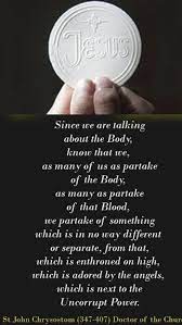 Every good gift we enjoy comes to us from christ who brought grace into the world and who is. Quote S Of The Day 14 June Corpus Christi Anastpaul