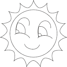 Sol Dibujo Para Colorear