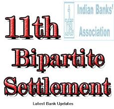 11th Bipartite Settlement For Bankers Charter Of Demands