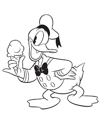 Https Www Hmcoloringpages Com Wp Content Uploads Donald Duck Holding Ice Cream Coloring Page Gif In 2020 Disney Coloring Sheets Coloring Pages Disney Coloring Pages