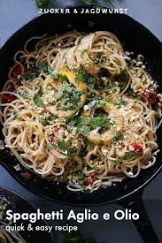 Simple Spaghetti Aglio E Olio Rezept Vegane Rezepte Gesund Jagdwurst Vegane Pasta Rezepte