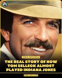 Tom Selleck was actually hired to play Indiana Jones in Raiders of the Lost  Ark, only to lose the role due to schedule conflict. Details in the  comments 👇