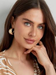 Σκουλαρίκια “Structure Moon'' 106-00297