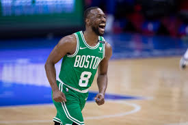 Kemba walker #8 of the boston celtics dribbles down court against toronto at td garden on february 11, 2021. Boston Celtics Kemba Walker Looks Better Than Ever