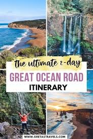 Great Ocean Road 2 Day Itinerary The Best Self Drive Itinerary In 2020 Oceania Travel Cool Places To Visit Road Trip Planning