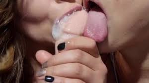 Lesbian slobbering kisses, deepthroat dildo suck - RedTube