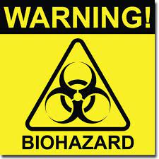 Get this printable bio hazard sign which is useful for warning people that an area is not safe and it contains biohazard materials or substances. Biohazard Sign Biohazard Symbol Biohazard
