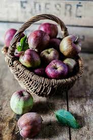 Burgundy And Green Autumn Fresh Fruits And Vegetables Fruits And Veggies Fruit