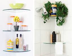 Free shipping over $99 · exclusive designs · lifetime warranty Home Dzine Bathrooms Easy Diy Installation Steps Of Glass Shelves In Corners