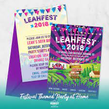 Our festival themed party is an exciting fit for any type of event at any time of the year. Festival Themed Birthday Party At Home Wedfest