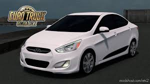 Ets2 Download Hyundai Accent Blue 2010 V3 0 Mod Modshost In 2020 Hyundai Accent Hyundai Car Model