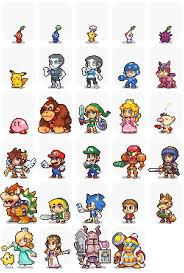 Childhood Reimagined Pixel Art Pixel Art Games Smash Bros