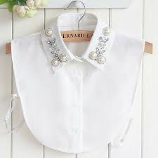 27 Styles Retro Women S Peter Pan Detachable Collar Tie Fake Half Shirt Blouse Fake Collar False Collar Fashion