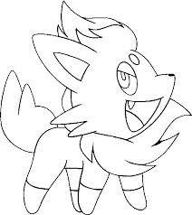 Free printable coloring pages for kids. Malvorlage Pokemon Zorua Entwiklungen Coloring And Malvorlagan