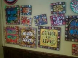 Be nice or leave sign. Be Nice Or Leave Picture Of Elizabeth S New Orleans Tripadvisor