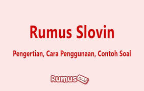 We did not find results for: Rumus Slovin Pengertian Cara Menghitung Dan Contoh Soal