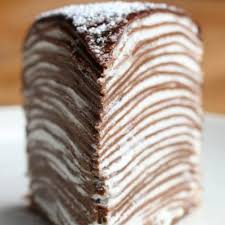Mille Crepe Cake Recipe By Tasty Recipe Chocolate Crepes Crepe Cake Crepe Cake Recipe