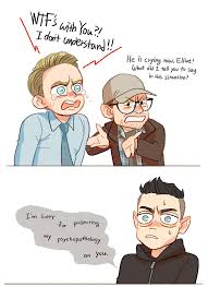 Mr Robot 2 Doodle Lol By Hallpen Deviantart Com On Deviantart Funny Robot Mr Robot Robot Memes