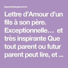 Le mali subit aujourd'hui les conséquences d'un mali sans école, il y a plus de 30 ans. Lettre D Amour D Un Fils A Son Pere Exceptionnelle Et Tres Inspirante Que Tout Parent Ou Futur Parent Peut Lire Et Meme Avec Ses Lettre Amour Lettre A Fils