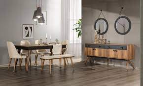 Yemek odası kategorisinde geniş ürün yelpazesi ile ürünlerini inceleyebilir. Outlet Hale Yemek Odasi Takimi Evmoda