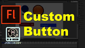 Tutorial Adobe Flash 19 Membuat Custom Button Tombol Tombol