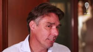 In the Museum with Hall of Famer Michael Stich