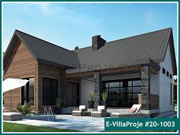 2 Yatak Odali Ev Villalar Ev Villa Projeleri