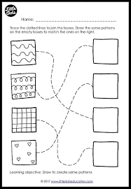 Preschool Patterns Matching Worksheets And Activities Preschool Patterns Teaching Patterns Preschool Pictures