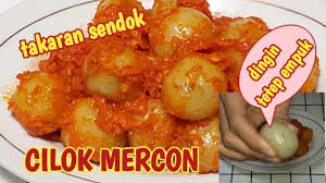 Cilok memang jadi camilan favorit bagi banyak kalangan. Cara Membuat Cilok Mercon I Ciloknya Tetap Empuk Walau Sudah Dingin Youtube