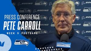 Pete Carroll Week 9 Postgame 2020 Press Conference at Bills