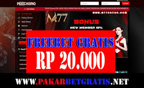 M77casino Freebet Gratis Rp 20 000 Tanpa Deposit Buku Poker Uang