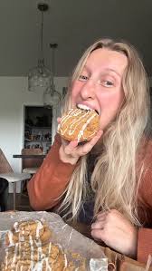 my therapy🙃 gingerbread coffee cake cookies!! , want the recipe? comment  “cookie” and i can send you the recipe!!!