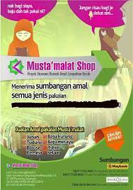 Sebagian menutupi kaki kami, sebagian lagi badan kami. Pusat Pengumpulan Baju Terpakai El S Life