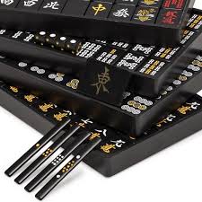 Tiled object, tile and image layers. Japanese Riichi Mahjong Set Black Standard Size Tiles And Vinyl Case With East Wind Tile Set Of Betting Sticks Dice Mahjong Set Mahjong Mahjong Tiles