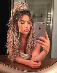 Medium bob hairstyles that slightly go beyond your chin line are definitely something you must consider. Long Blonde Curly Hair Girl Novocom Top