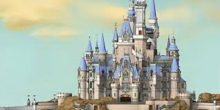 Enchanted Storybook Castle How Imagineering Team Built It A fairytale castle in mountains. enchanted storybook castle how