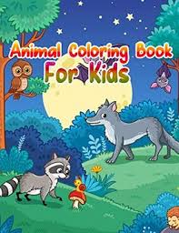 This allows you to remove each page for framing or hanging. Libro Animal Coloring Book For Kids Cute Animals Relaxing Coloring Book For Kids Cute Horses Birds Owls Elephants Dogs Cats Turtles Bears Rabbits Ages 2 4 4 8 8 12 Libro En Ingles Rimas Press