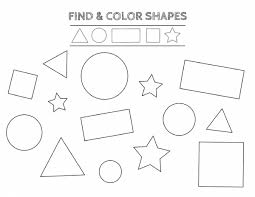 Back To School Free Printables For Teachers Shapes Worksheets Printable Shapes Shapes Preschool