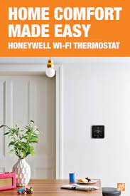 Honeywell Home T5 Wifi 7 Day Programmable Smart Thermostat With Touchscreen Display Rcht8610wf The Home Depot Home Home Comforts Diy Wall Decor