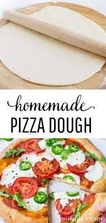 Easy Pizza Dough Recipe Made In 60 Minutes I Heart Naptime Recipe Homemade Pizza Dough Easy Homemade Pizza Dough Pizza Recipes Dough
