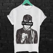 Alex Turner Arctic Monkeys Ru Mine White Unisex T Shirt Shirts Tees Tshirts Arcticmonkeys Alexturner Rumine Shirt Tshirt Apparel Camisas Arctic Monkeys