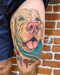 Go on to discover millions of awesome videos and pictures in thousands of other. 24 Dog Tattoos Ideas Dog Tattoos Tattoos Pet Portraits