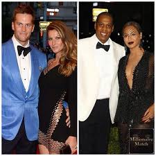 Here's a breakdown of brady's net worth, which includes money made in 2020 and over the course of his nfl career, plus endorsements and business how much does tom brady make? Which Millionaire Couple Has A Higher Net Worth Tom Brady And Gisele Bundchen Or Jay Z And Beyonce Onlinedating Dating Love Single Seekinglove Singlean